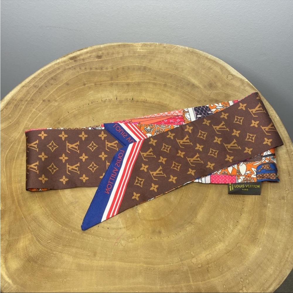 Authentic lv bandana scarf